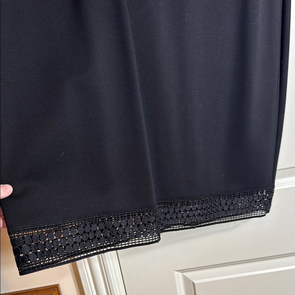 Jude Connally Mock Neck Black Dress - Picture 4 of 4